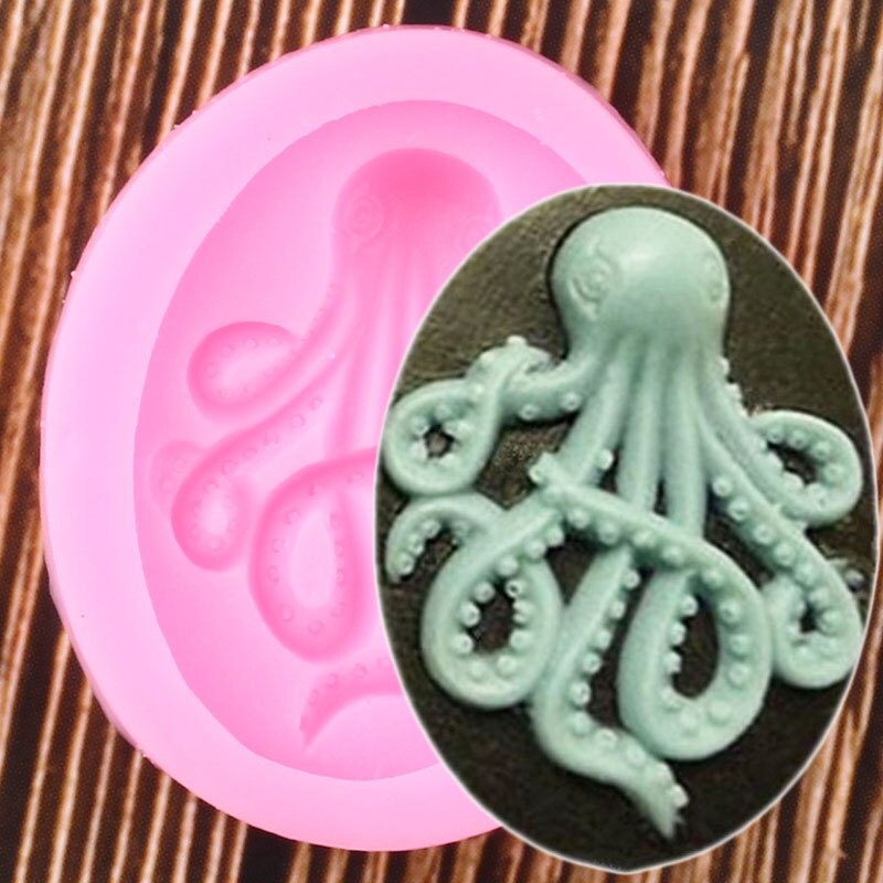 Online Octopus Tentacle Tray Silicone Mold