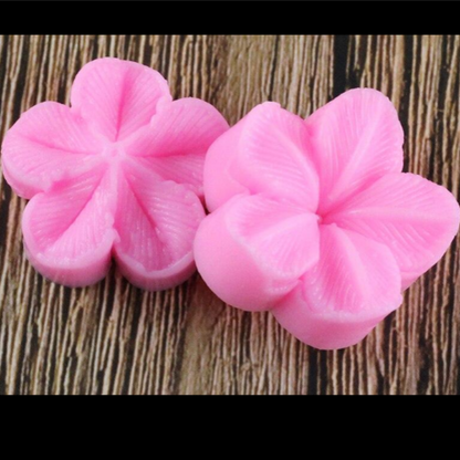 Set Petal Flower Silicone Mold