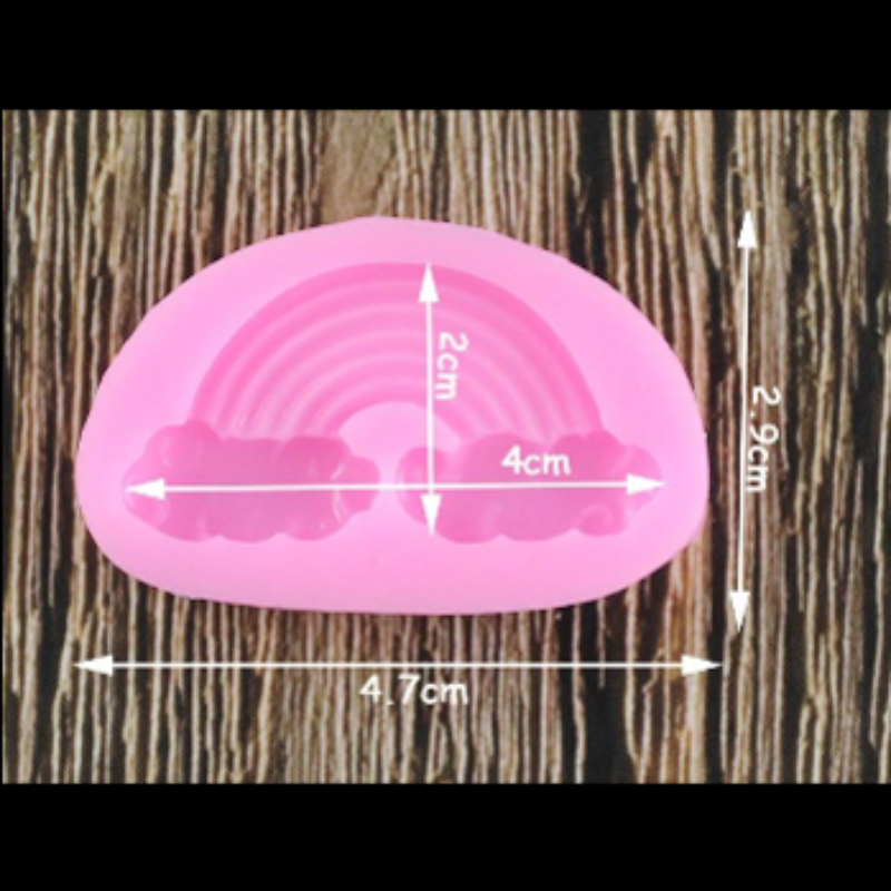 Rainbow Heart Mold