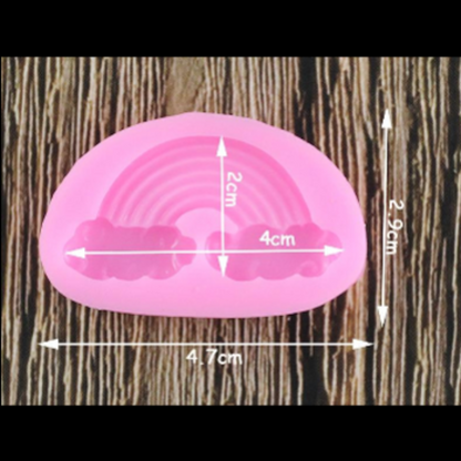 Rainbow Heart Mold