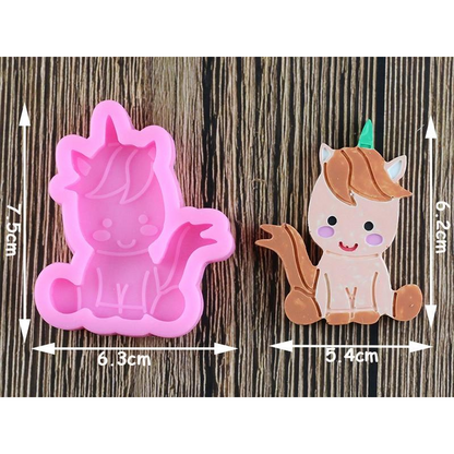 Cute Cartoon Unicorn Mold