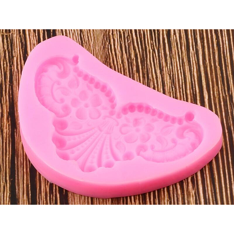 Floral Wings Emblem Mold