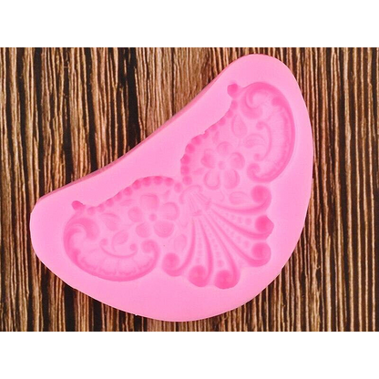 Floral Wings Emblem Mold