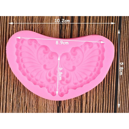 3D Abstract Angel Wings Mold