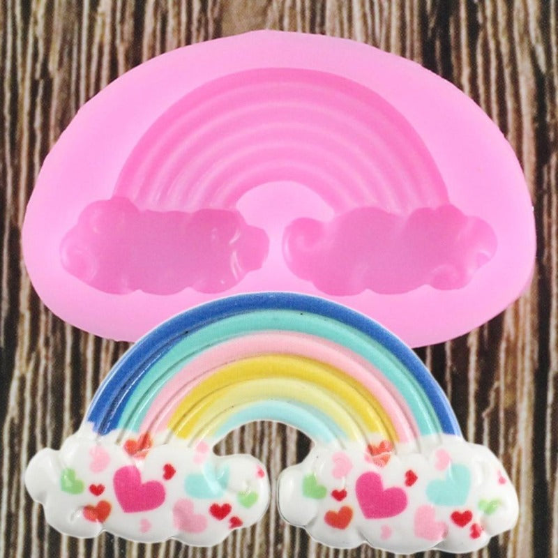 Rainbow Heart Mold