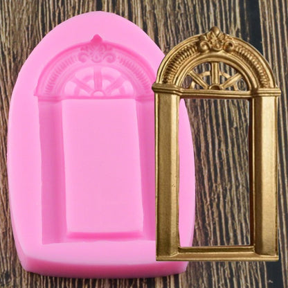 Sugar Craft Hollow Door Mold