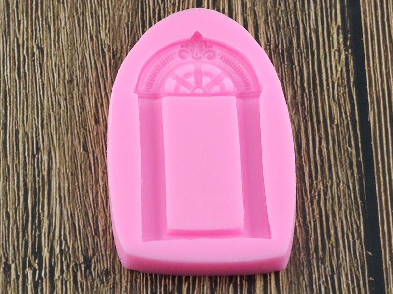 Sugar Craft Hollow Door Mold