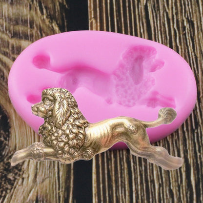 Fury Poodle Dog Mold