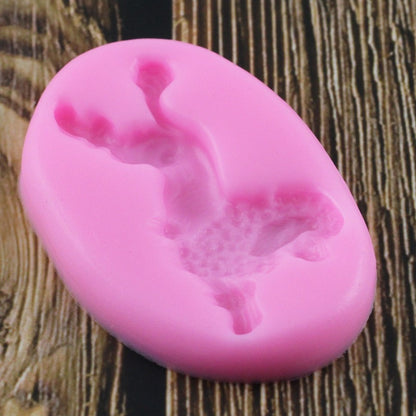 Fury Poodle Dog Mold