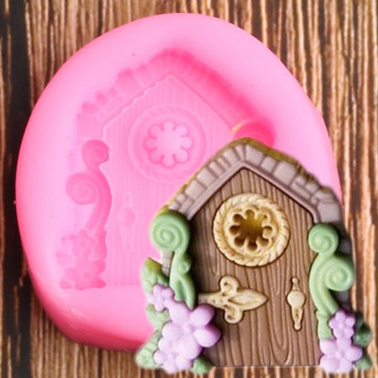 Fairy Wooden Garden Doors Mold