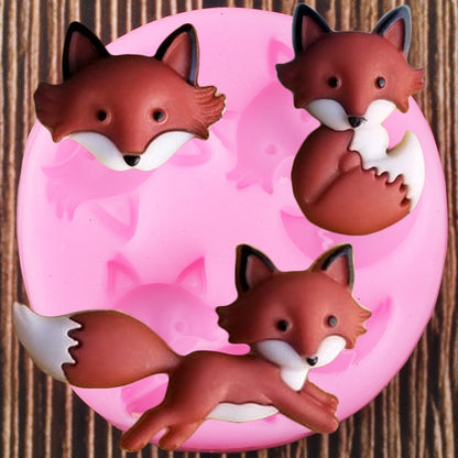 Fox Animals Mold