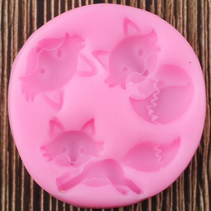 Fox Animals Mold