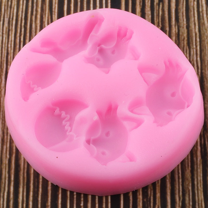 Fox Animals Mold