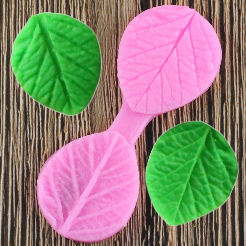 Flower Leaves Embossed Mold