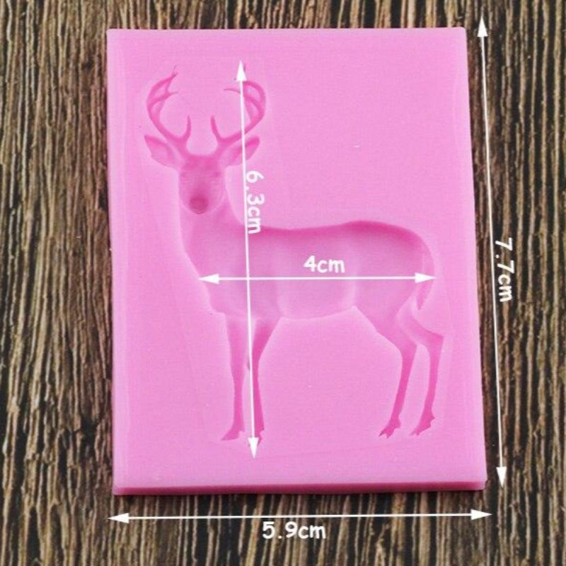 Christmas Deer Mold