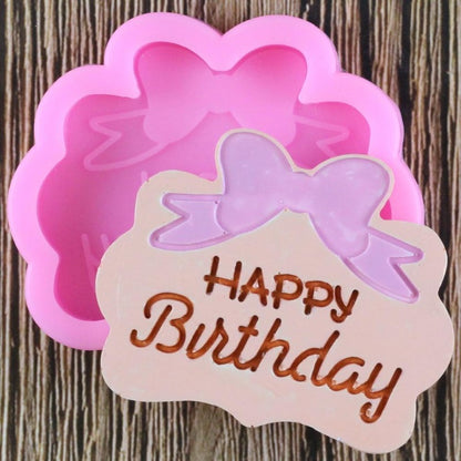 Happy Birthday Message Mold