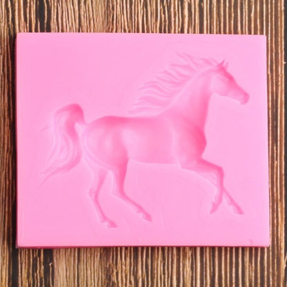 3D Galloping Horse Mold