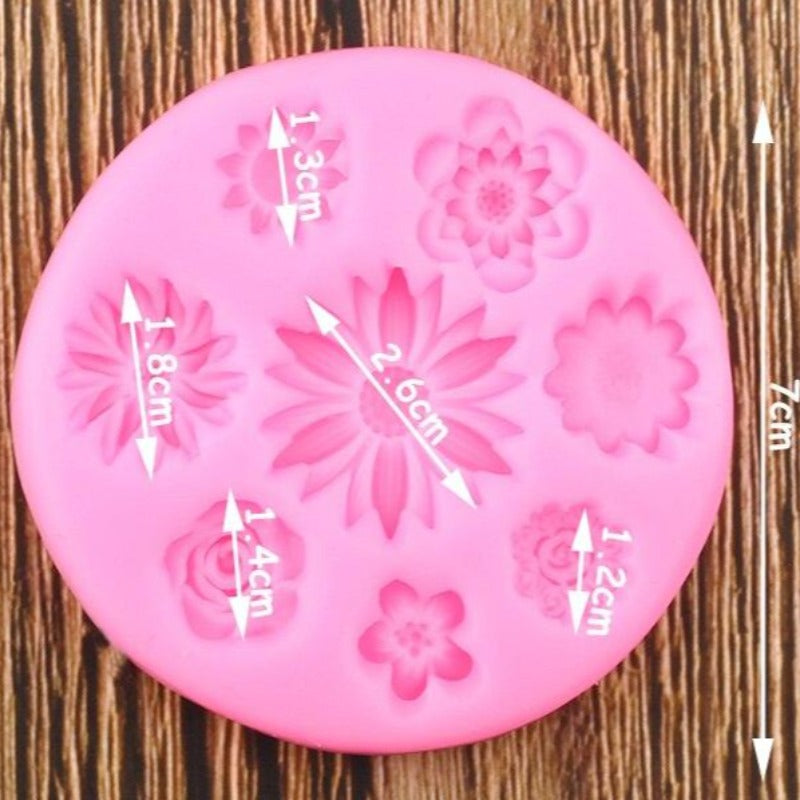 Daisy and Rose Mold