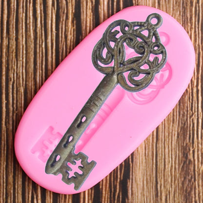 Vintage Steampunk Key Silicone Mold