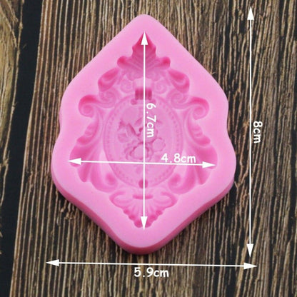 Floral Ornament Silicone Mold