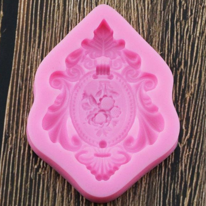 Floral Ornament Silicone Mold