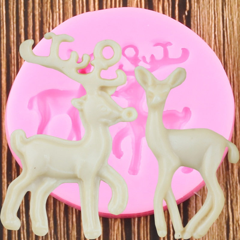 Little Christmas Deer Mold