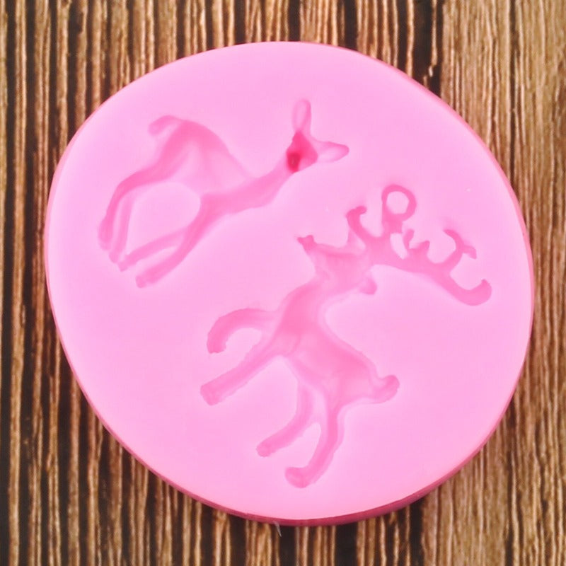 Little Christmas Deer Mold