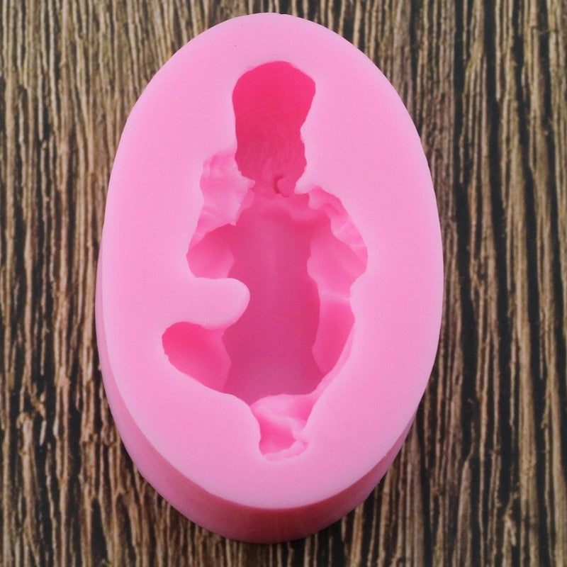 Sleeping Baby Silicone Mold