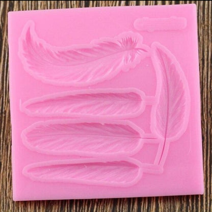 Flawless Luxurious Feathers Silicone Mold