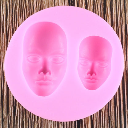 3D Dual Human Face Mold