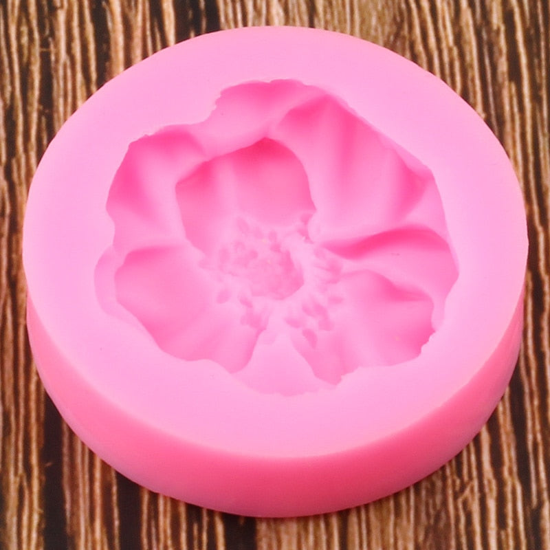 Wonderful Flower Bloom Decorative Silicone Mold