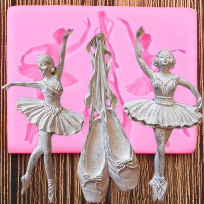 Ballet Shoes and Dancer Mold