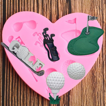 3D Golf Set Mold