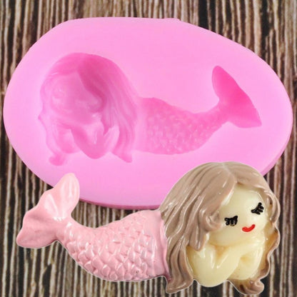 3D Fairytale Mermaid Mold