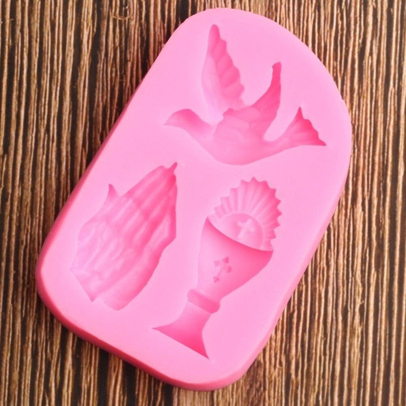 3D Dove and Statues Mold