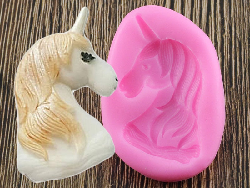 Unicorn Pony Head Mold