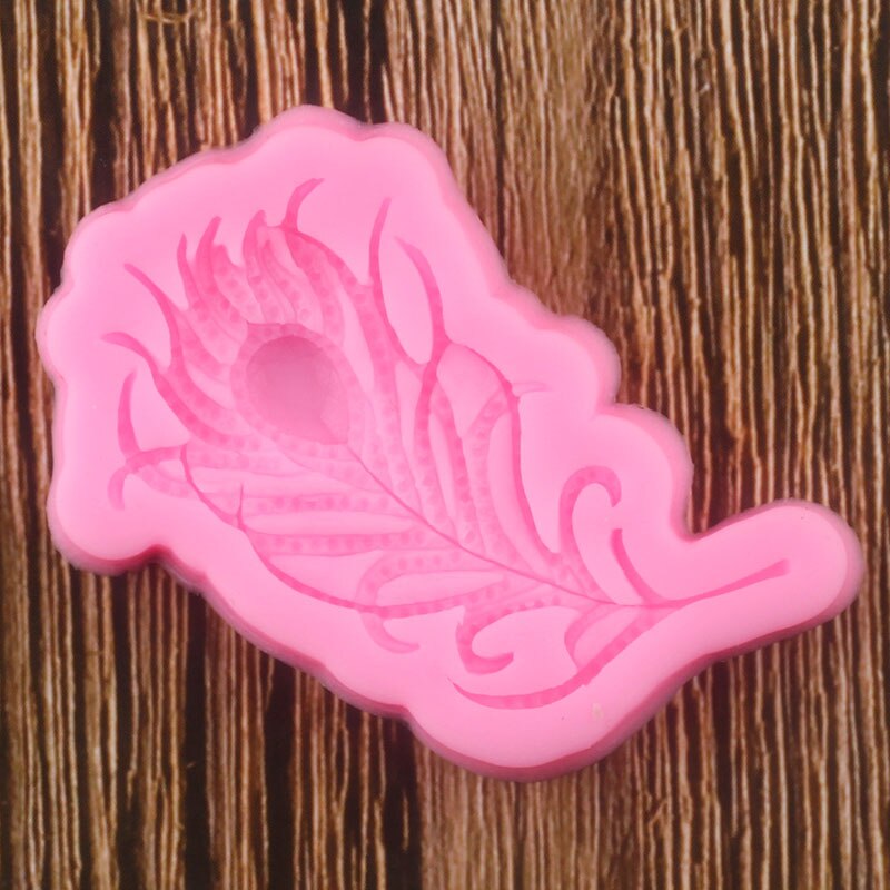 Extravagant Peacock Feather Silicone Mold