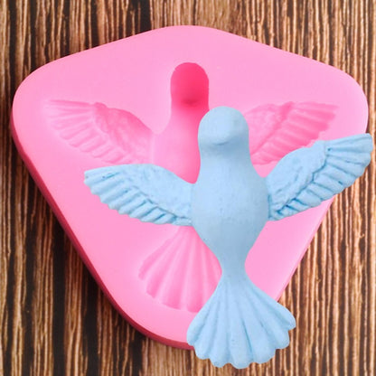 3D Blue Bird Mold