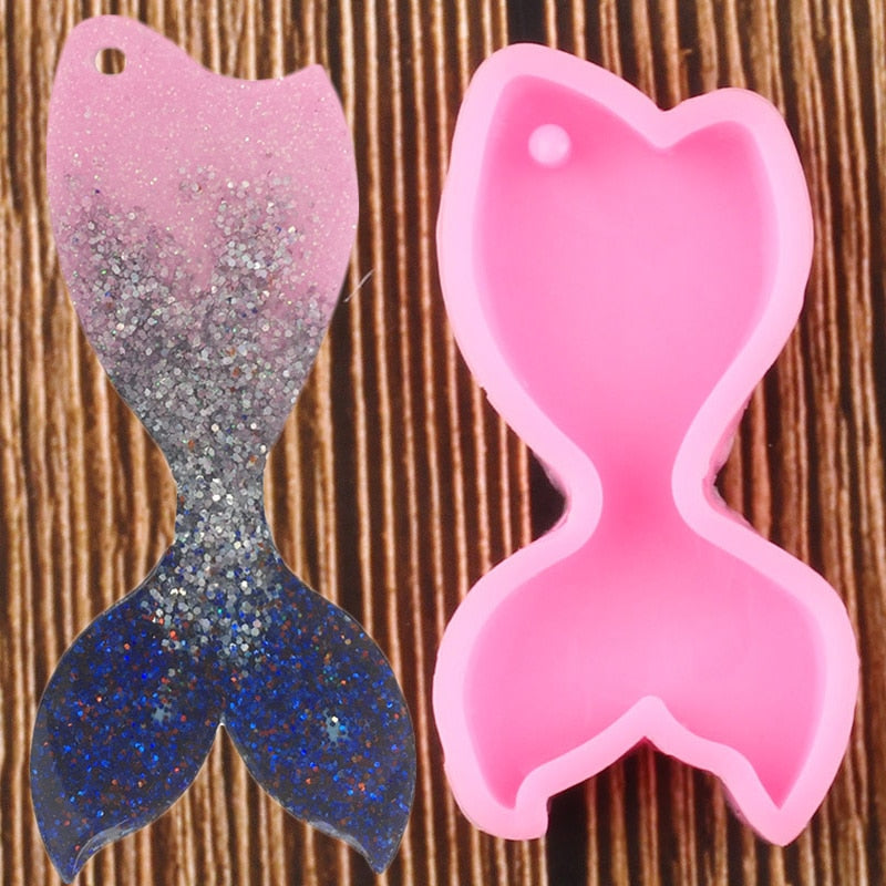 Mermaid Tail Silicone Mold Key