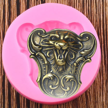 3D Craft Dragon Medallion Mold