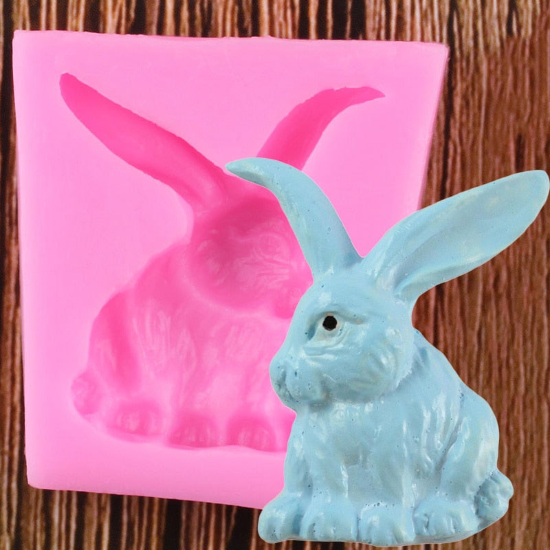 3D Floppy Rabbit Silicone Mold