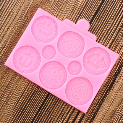 Vintage Treasure Coins Silicone Mold