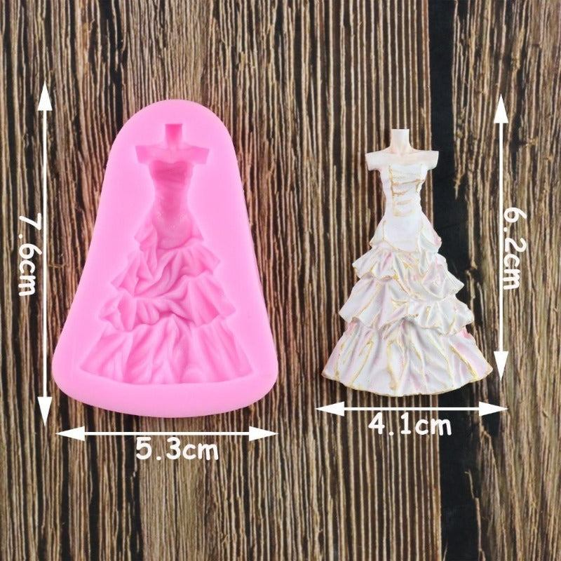 Lovely Princess Dress Mold