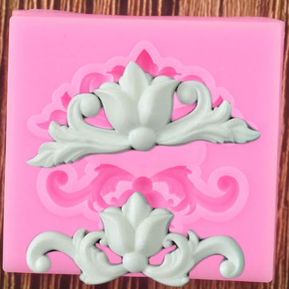 Tulip Cake Border Silicone Mold