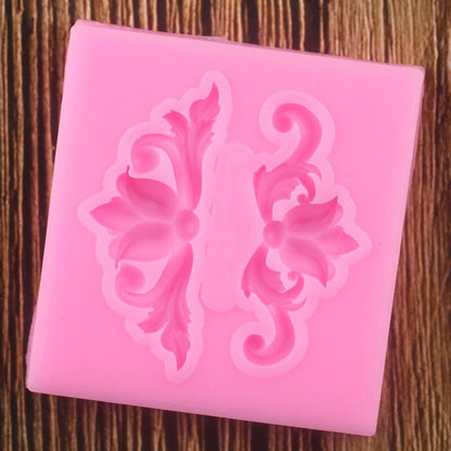 Tulip Cake Border Silicone Mold