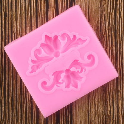 Tulip Cake Border Silicone Mold