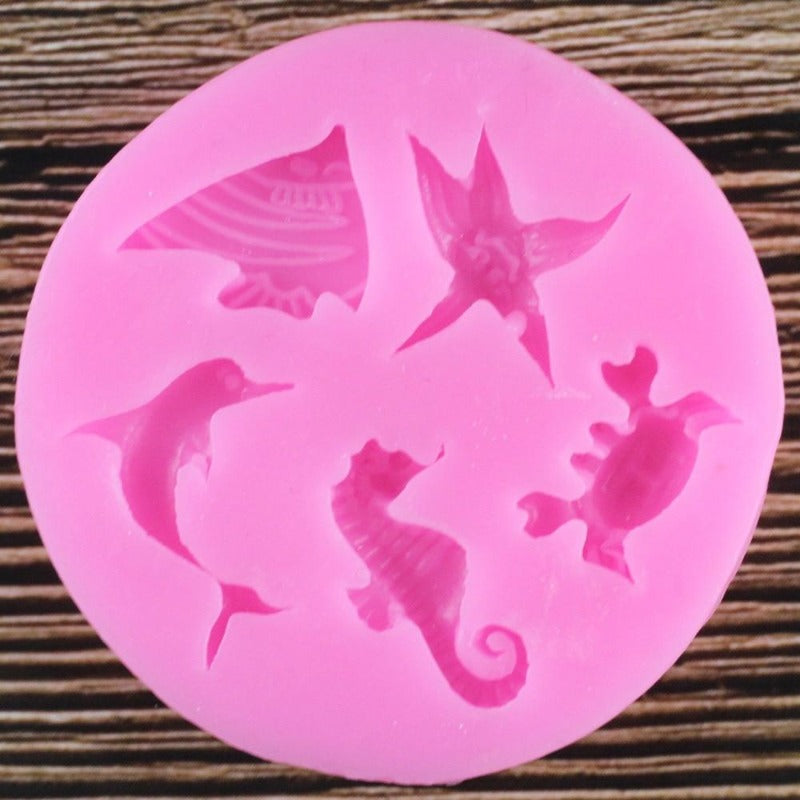 Aquatic Sea Creatures Mold