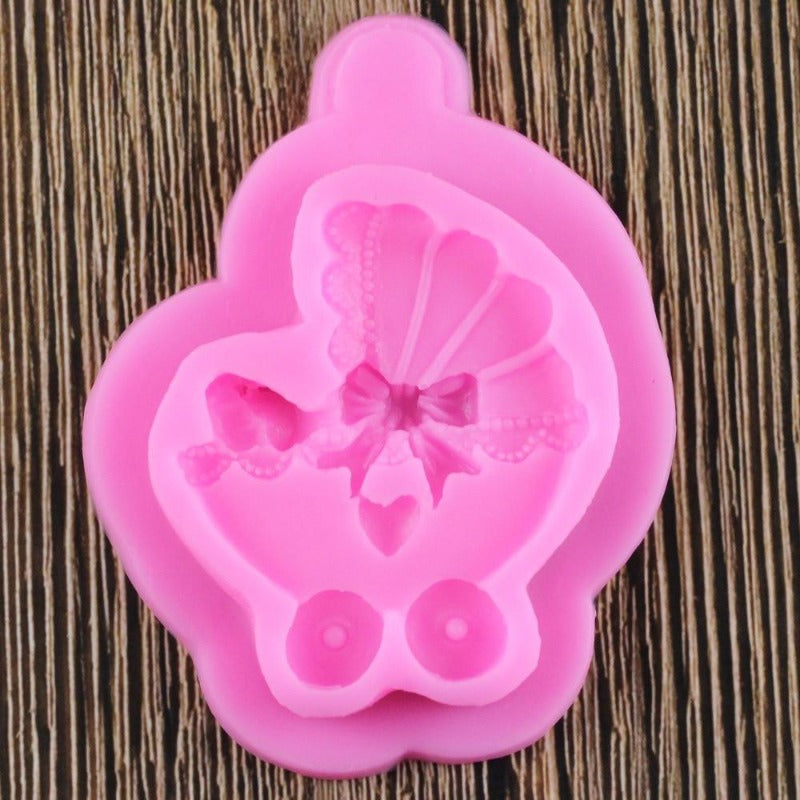 Baby Carriage Silicone Mold