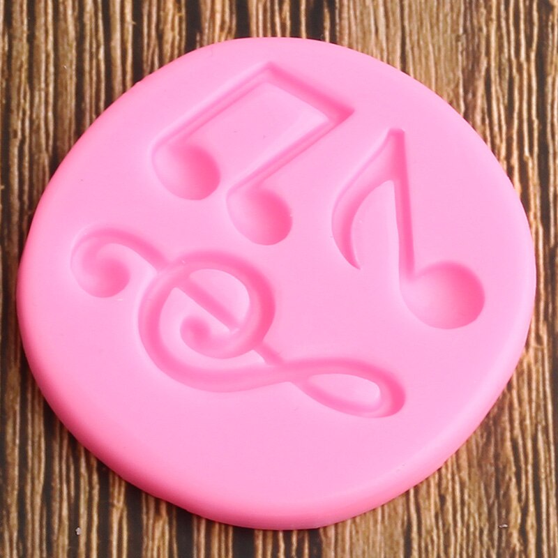 Music Note Trio Silicone Molds