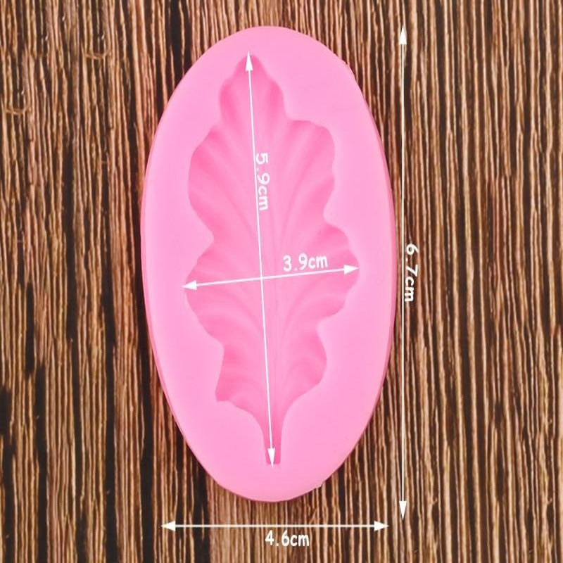 Beautiful Border Leaves Silicone Mold